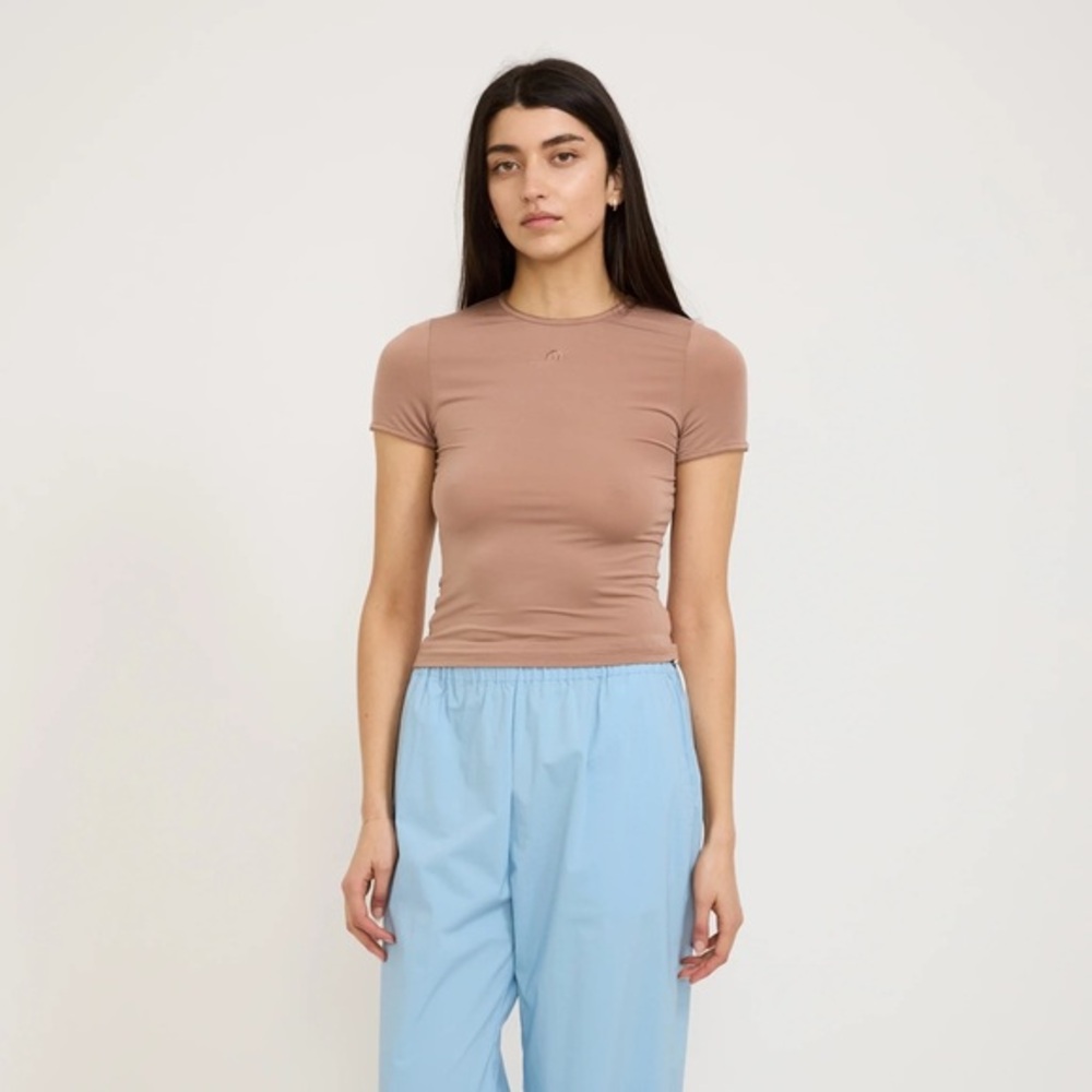 Miaou Mini Tee in Tan